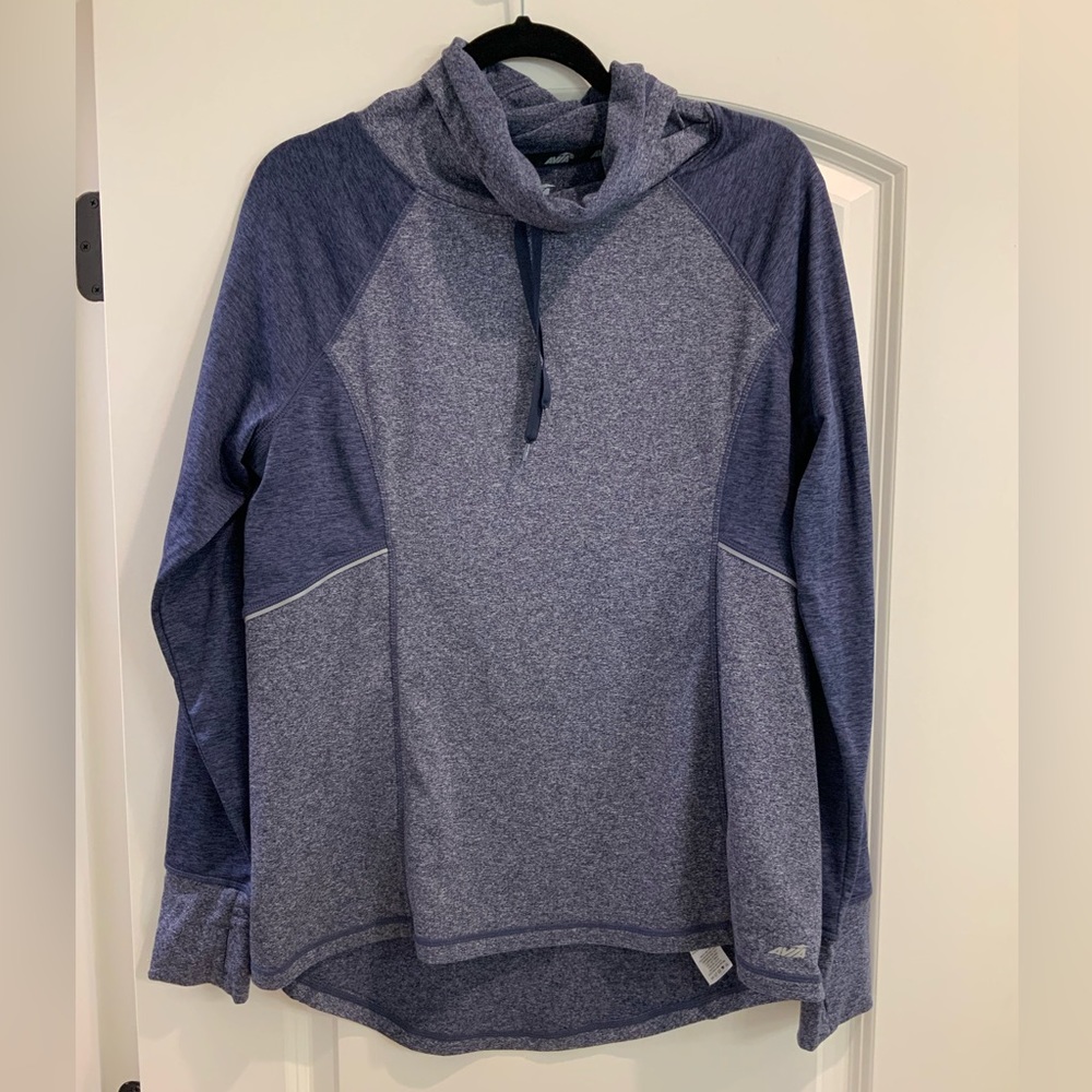 Avia Womens Large Cowlneck Pullover
